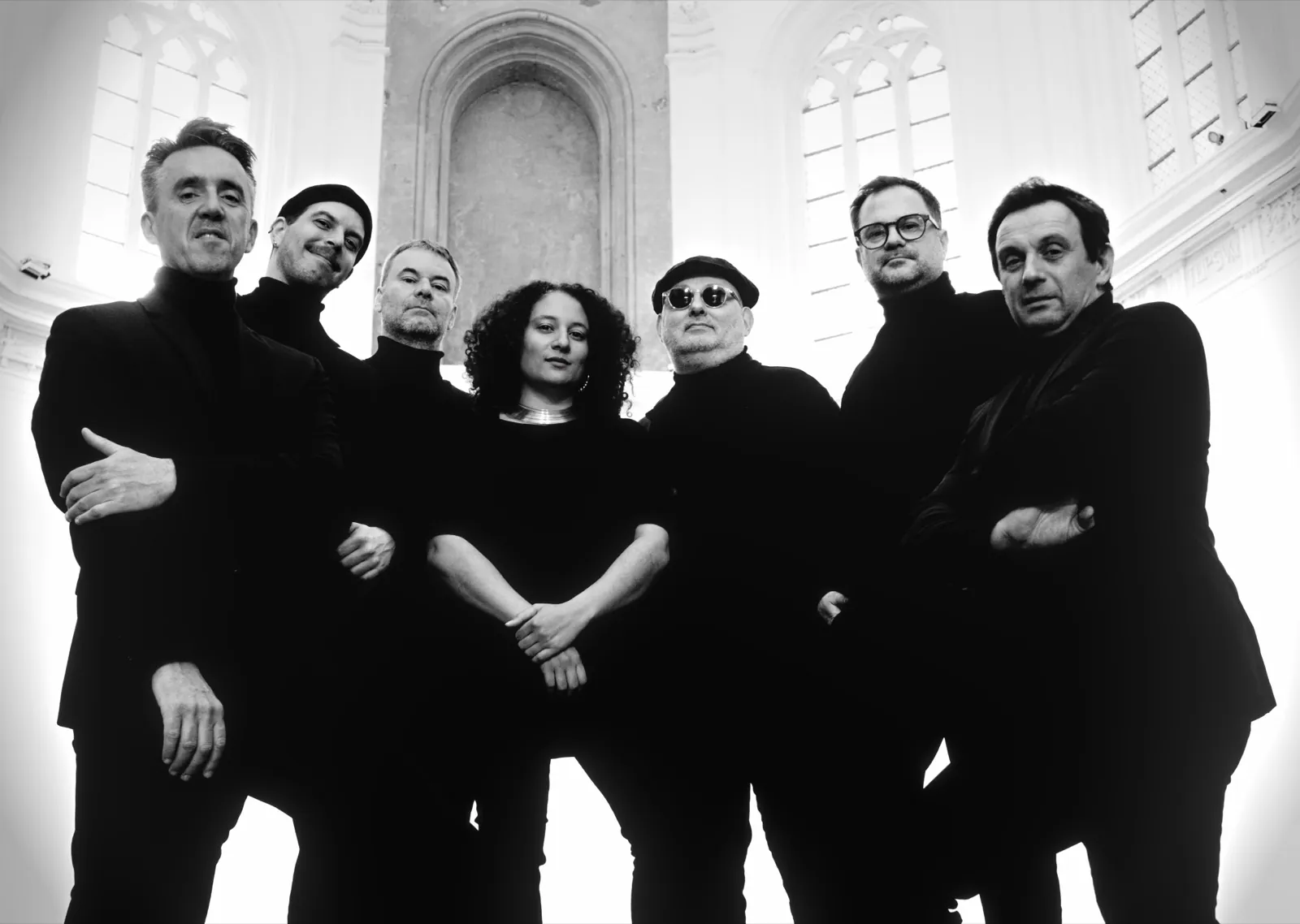 Portrait des sept musiciens de Dr Jekyll & Mr Groove